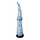 Luminary, Skinny Gnome, 12.5" in "Spring Snow" by Galia | GAD43-PCH1