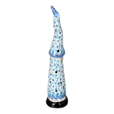 Luminary, Skinny Gnome, 12.5" in "Snow Flurry" by Galia | GAD43-PCH