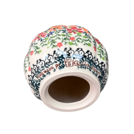 Decorative Pumpkin, 4" in "Red & Orange Dream" by Galia | GAD44-UHP