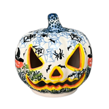 Luminary, Pumpkin, 4" in "All Hallows' Eve" by Galia | GAD44D-AH1