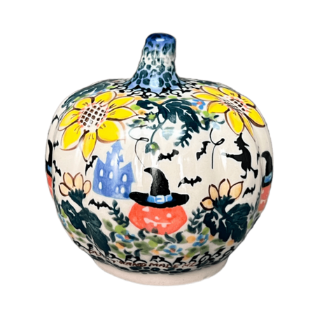 Luminary, Pumpkin, 4" in "Trick or Treat" by Galia | GAD44D-AH3
