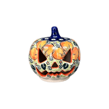 Luminary, Pumpkin, 4" in "Orange Daisy" by Galia | GAD44D-AP