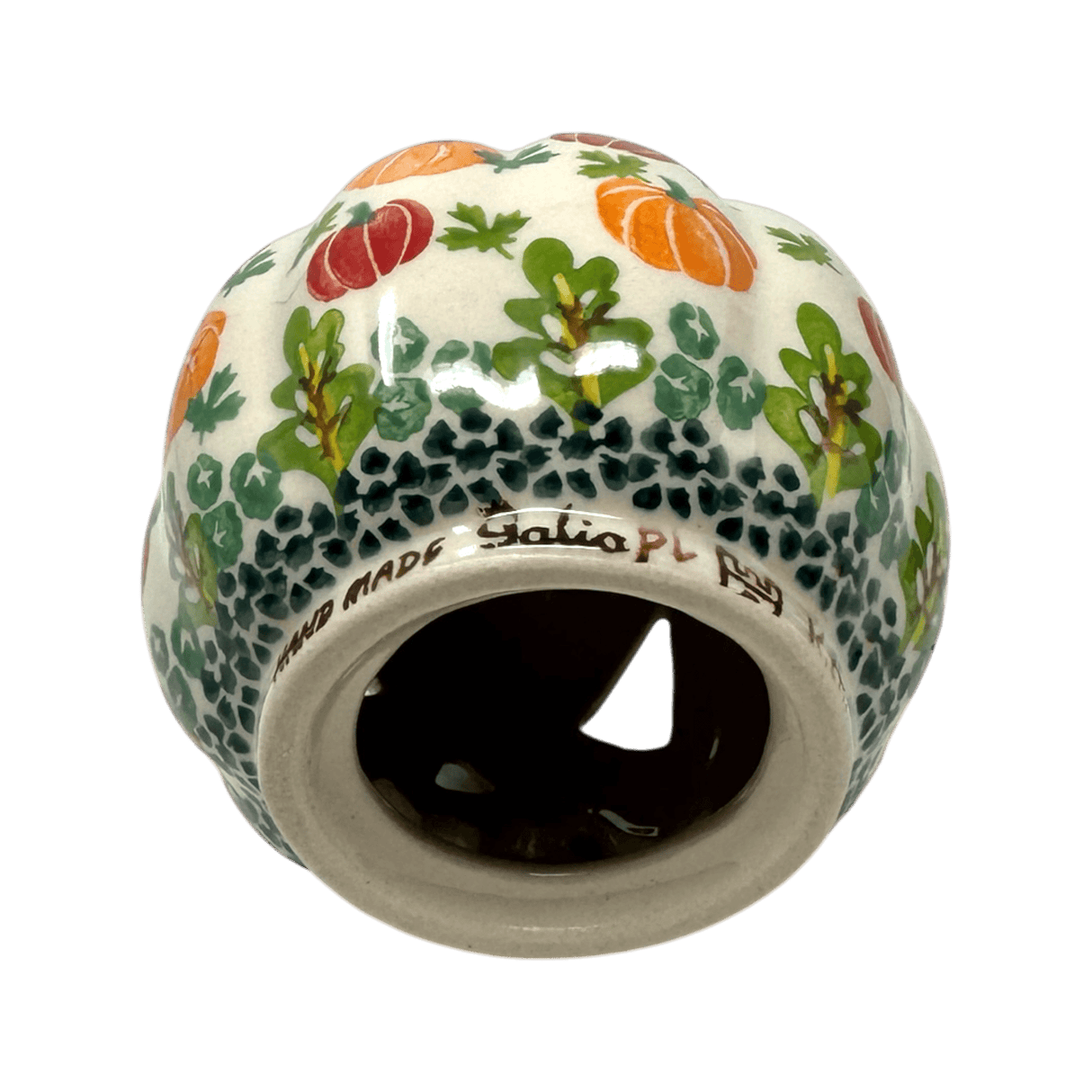 Luminary, Pumpkin, 4" in Pumpkin Patch by Galia | GAD44D-PH2