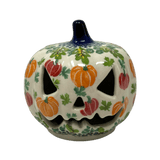 Luminary, Pumpkin, 4" in Pumpkin Patch by Galia | GAD44D-PH2