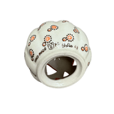 Luminary, Pumpkin, 4" in "Sunny Dots" by Galia | GAD44D-PK2
