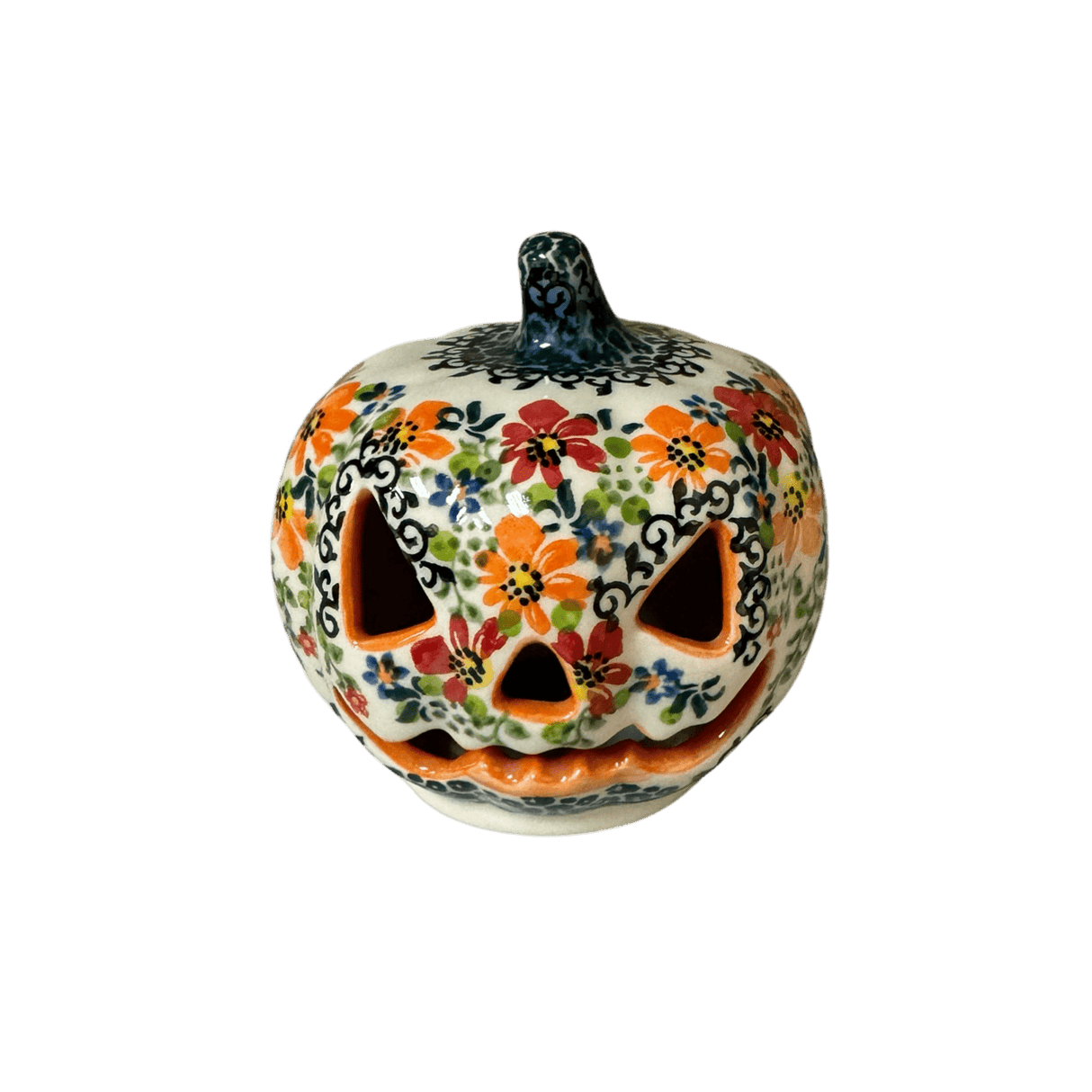 Luminary, Pumpkin, 4" in "Red & Orange Dream" by Galia | GAD44D-UHP