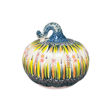 Decorative Pumpkin, 4.5" in "Morning Meadow" by Galia | GAD45-ULA
