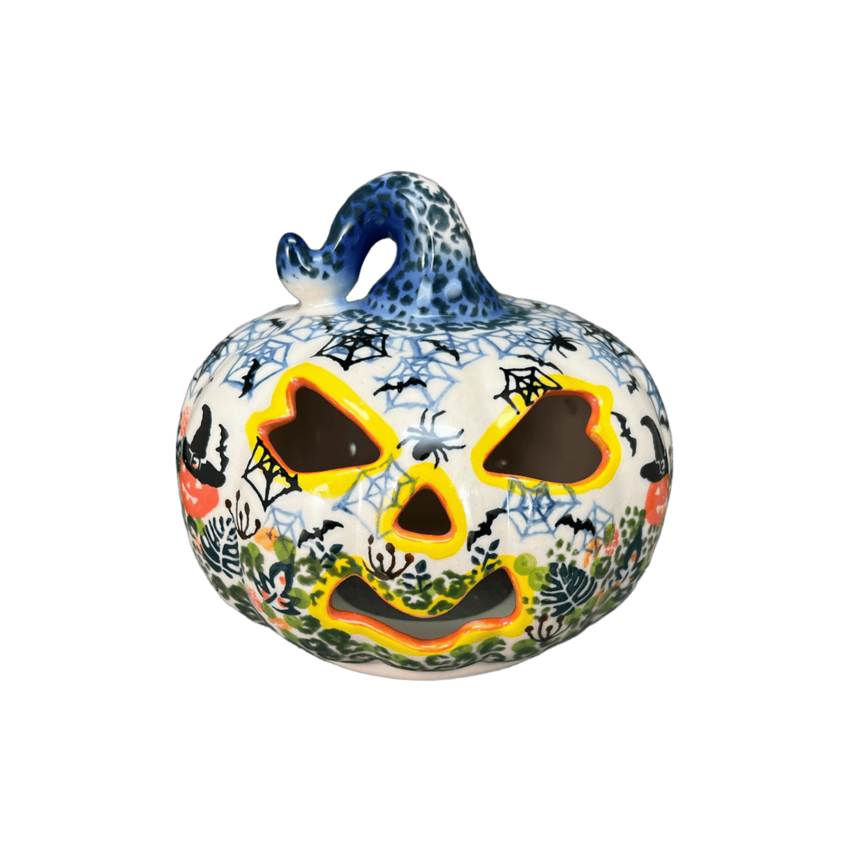 Luminary, Pumpkin, 4.5" in "All Hallows' Eve" by Galia | GAD45D-AH1