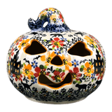 Luminary, Pumpkin, 4.5" in "Black Cat Crossing" by Galia | GAD45D-AH2