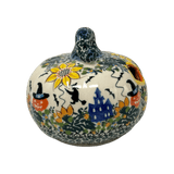 Luminary, Pumpkin, 4.5" in "Trick or Treat" by Galia | GAD45D-AH3