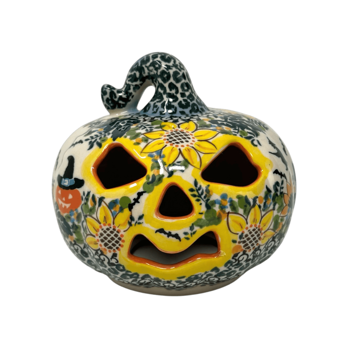 Luminary, Pumpkin, 4.5" in "Trick or Treat" by Galia | GAD45D-AH3