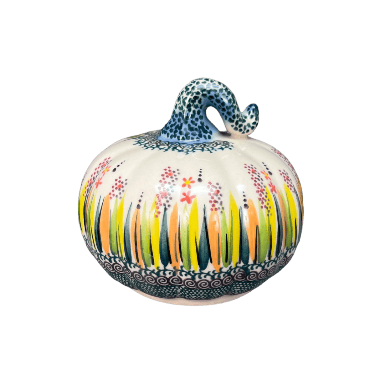 Luminary, Pumpkin, 4.5" in "Morning Meadow" by Galia | GAD45D-ULA