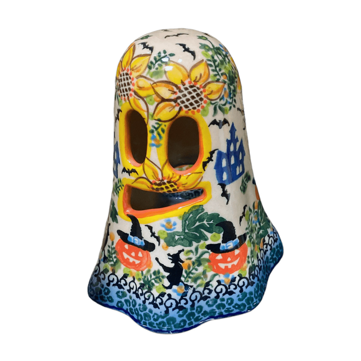 Luminary, Ghost, 5.25" in "Trick or Treat" by Galia | GAD46-AH3