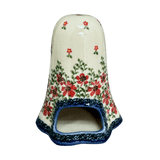 Luminary, Ghost, 5.25" in "Draping Red Florals" by Galia | GAD46-PW3