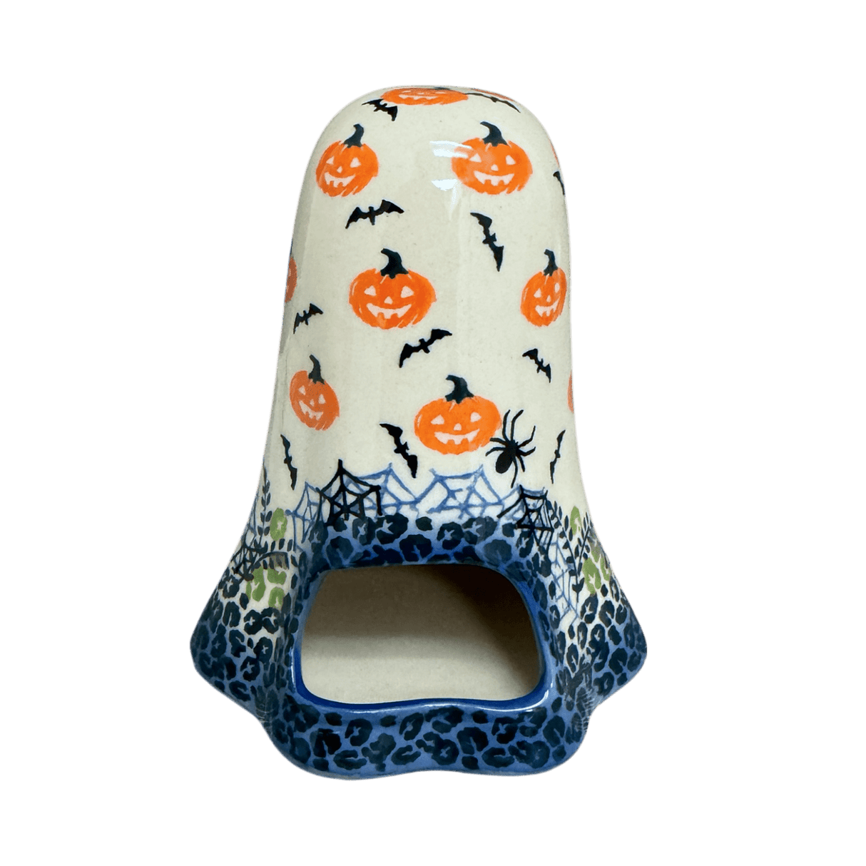 Luminary, Ghost, 5.25" in "Pumpkin Pasture" by Galia | GAD46-UH1