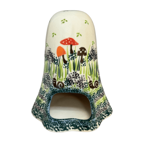 Luminary, Ghost, 5.25" in "Mushroom Meadow" by Galia | GAD46-ULA3