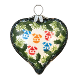 Ornament, Heart, 2.5" in "Colorful Baubles" by Galia | GB07-PB2