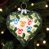 Ornament, Heart, 2.5" in "Colorful Baubles" by Galia | GB07-PB2