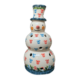 Luminary, Snowman, 7" in "Colorful Baubles" by Galia | GBL01-PB2