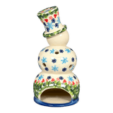 Luminary, Snowman, 7" in "Winter Wreath - A" by Galia | GBL01-PCH3A