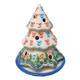 Luminary, Christmas Tree, 5" Small in "Colorful Baubles" by Galia | GCH03-PB2