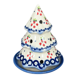 Luminary, Christmas Tree, 5" Small in "Currant Berries" by Galia | GCH03-PJ
