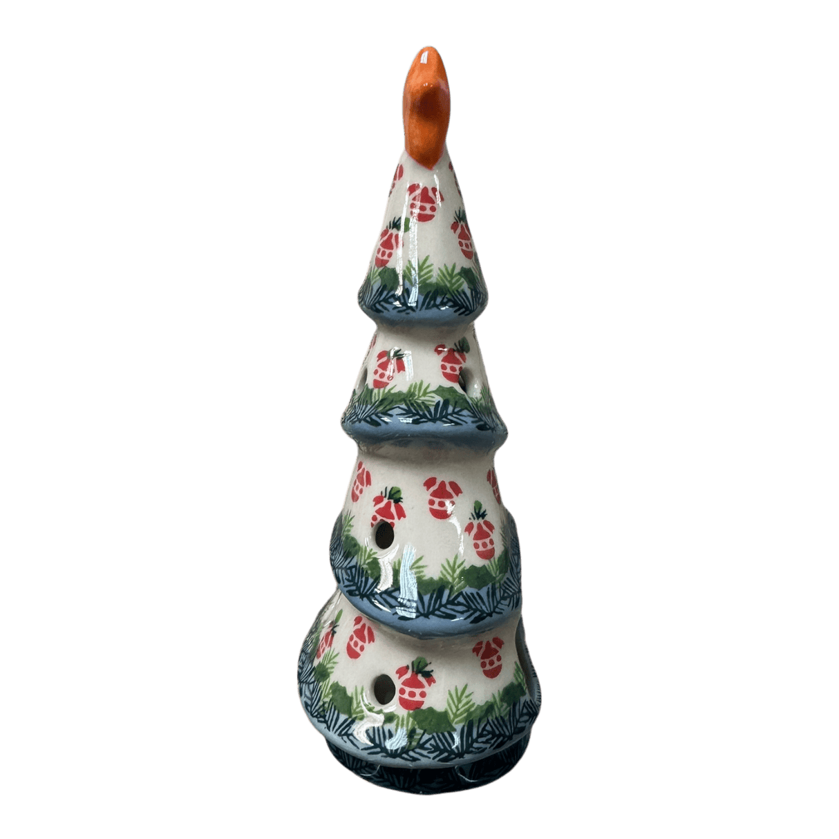 Luminary, Skinny Christmas Tree, 7.5" in "Evergreen Baubles" by Galia | GCH04-PB1