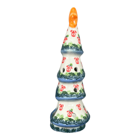 Luminary, Skinny Christmas Tree, 7.5" in "Evergreen Baubles" by Galia | GCH04-PB1