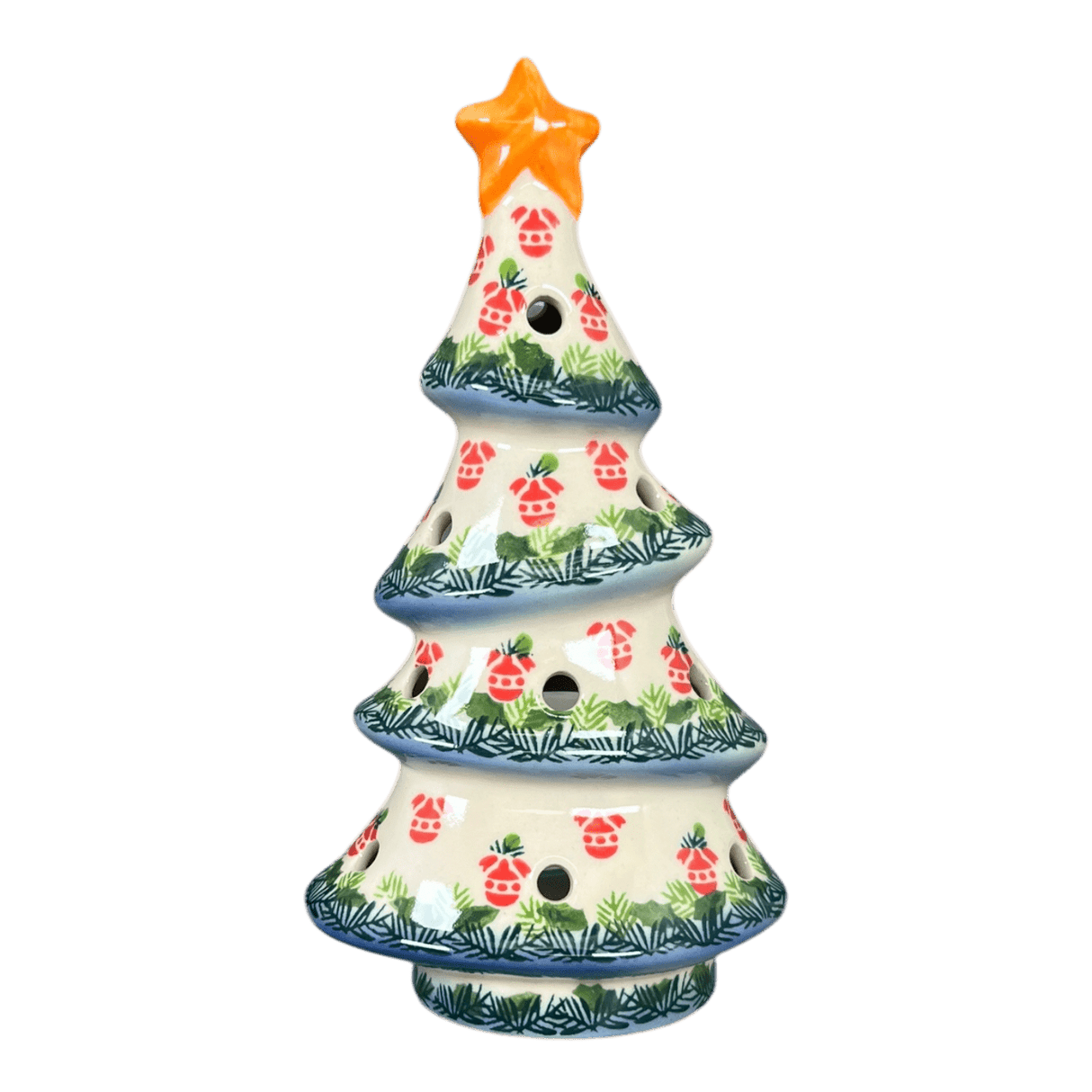 Luminary, Skinny Christmas Tree, 7.5" in "Evergreen Baubles" by Galia | GCH04-PB1