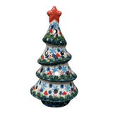Luminary, Skinny Christmas Tree, 7.5" in "Winter Wreath" by Galia | GCH04-PCH3