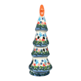 Luminary, Skinny Christmas Tree, 7.5" in "Winter Wreath" by Galia | GCH04-PCH3