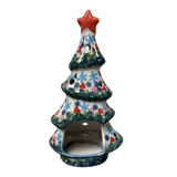 Luminary, Skinny Christmas Tree, 7.5" in "Winter Wreath" by Galia | GCH04-PCH3