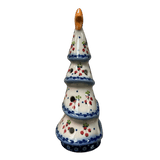 Luminary, Skinny Christmas Tree, 7.5" in "Currant Berries" by Galia | GCH04-PJ