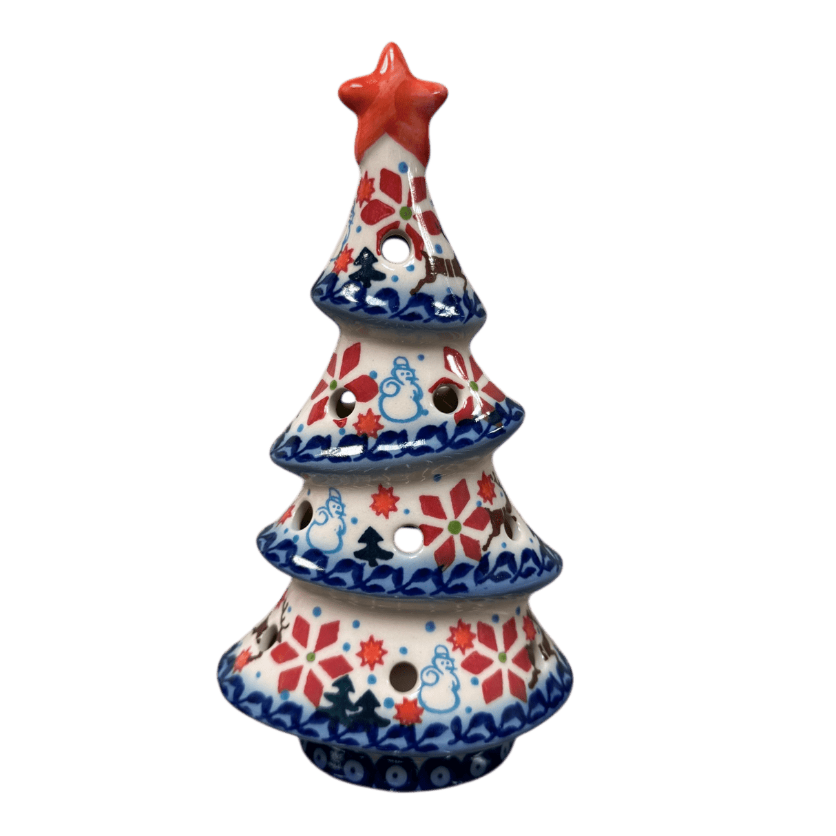 Luminary, Skinny Christmas Tree, 7.5" in "Winter Garden" by Galia | GCH04-USG