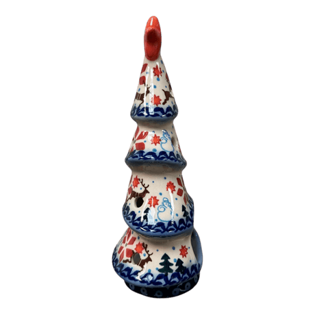 Luminary, Skinny Christmas Tree, 7.5" in "Winter Garden" by Galia | GCH04-USG