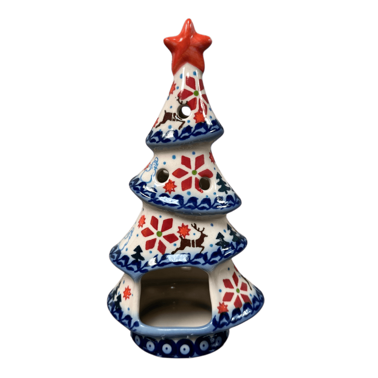 Luminary, Skinny Christmas Tree, 7.5" in "Winter Garden" by Galia | GCH04-USG