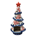 Luminary, Skinny Christmas Tree, 7.5" in "Winter Garden" by Galia | GCH04-USG