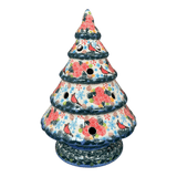 Luminary, Christmas Tree, 10" Large in "Winter Cardinal" by Galia | GCH05-AS2