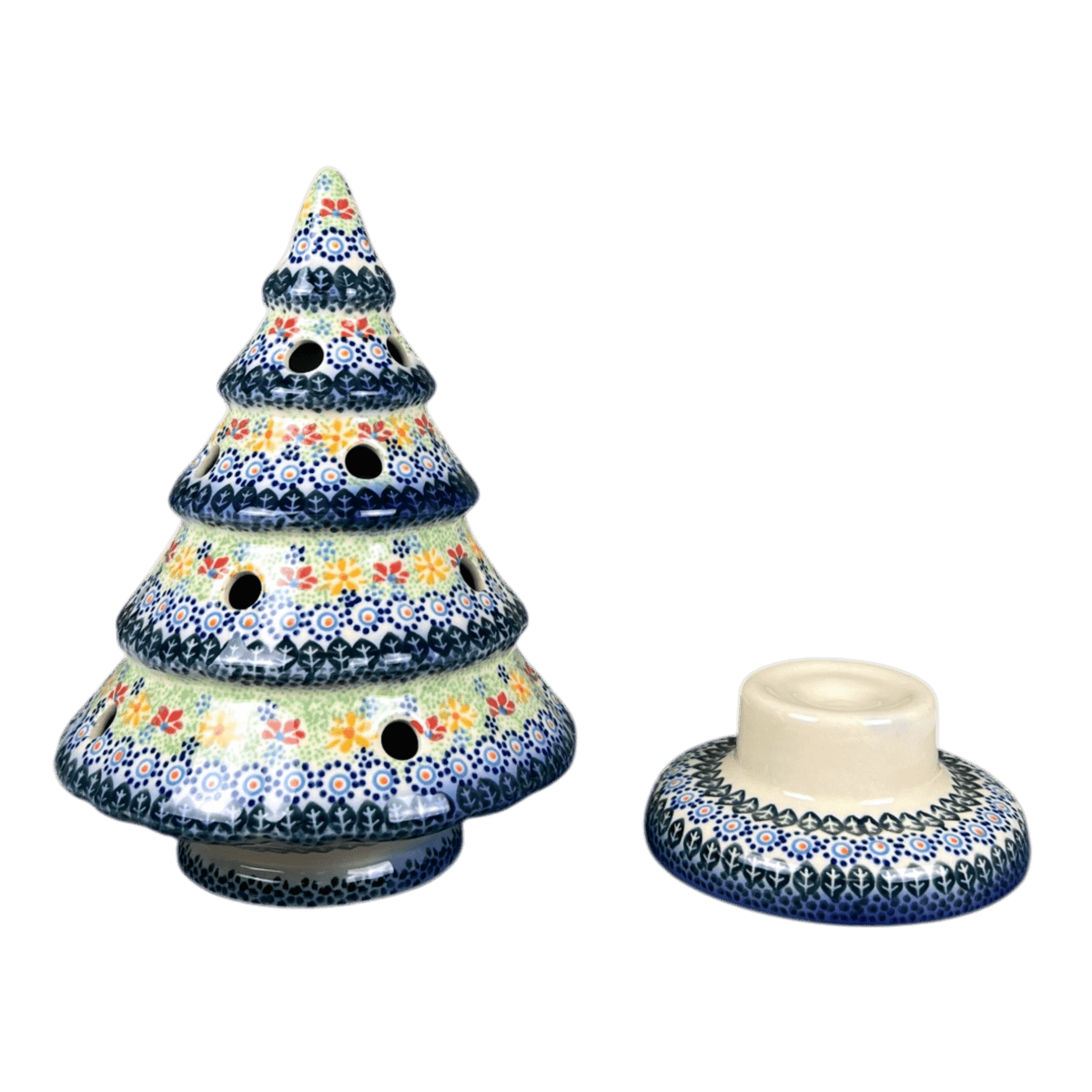 Luminary, Christmas Tree, 10" Large in "Countryside Field" by Galia | GCH05-UKL