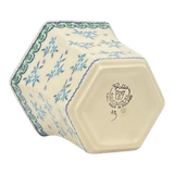 Flower Pot, Hexagonal, 5" Small in "Blue Star Bundle" by Galia | GDN08-PN