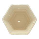 Flower Pot, Hexagonal, 5" Small in "Blue Star Bundle" by Galia | GDN08-PN