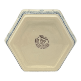 Flower Pot, Hexagonal, 5" Small in "Rainbow Wreath" by Galia | GDN08-UV3