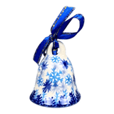 Ornament, Tiny Bell, 2" in "Snow Flurry" by Galia | GDW09-PCH