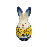 Figurine, Bunny, 3.75" in "Yellow Bouquet " by Galia | GJ15-UWP3