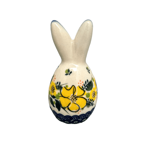 Figurine, Bunny, 3.75" in "Yellow Bouquet " by Galia | GJ15-UWP3