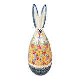 Figurine, Bunny, 12" in "Red & Orange Dream" by Galia | GJ16-UHP