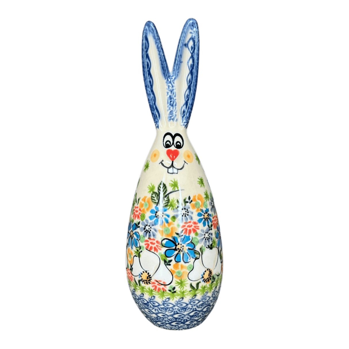 Figurine, Bunny, 8.5" in "Daisy Garden" by Galia | GJ17-ABP4