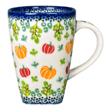 Mug, Tapered Mug, 20 oz in "Pumpkin Patch" by Galia | GK06-PH2