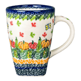 Mug, Tapered Mug, 20 oz in "Pumpkin Spice" by Galia | GK06-UH3