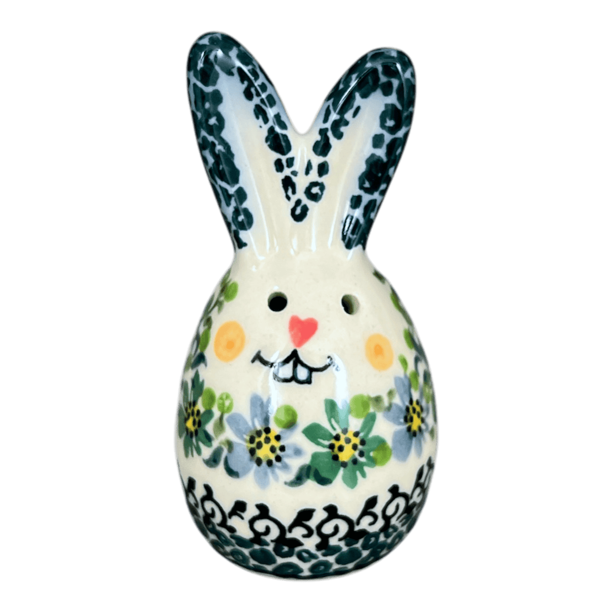 Shaker, Bunny, 3.5" in "Blue & Green Dream" by Galia | GSP11-UHP2